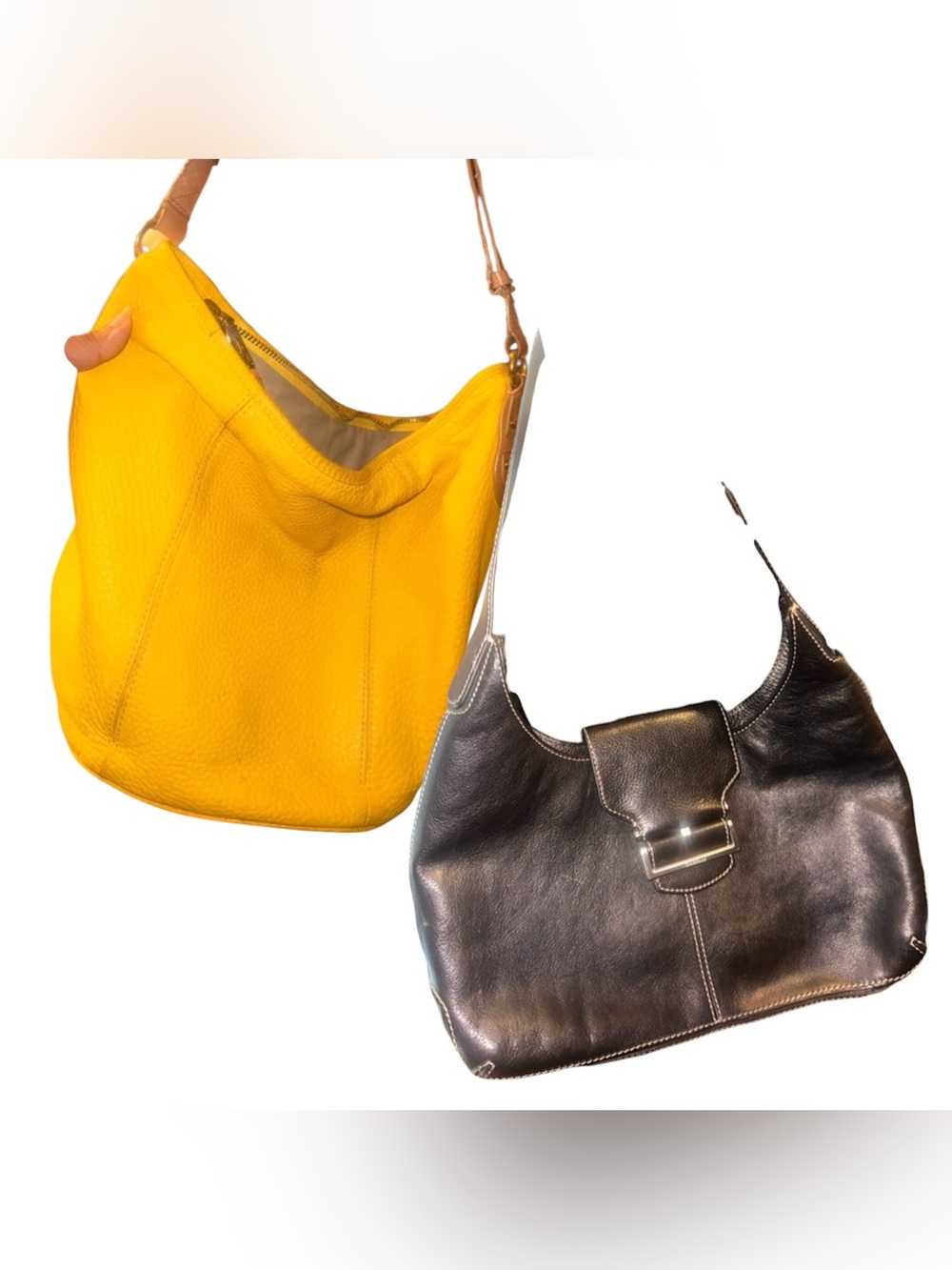 CLOSING SALE Cole Haan Rehab Lot 2 Leather Purses $25 HOT DEAL